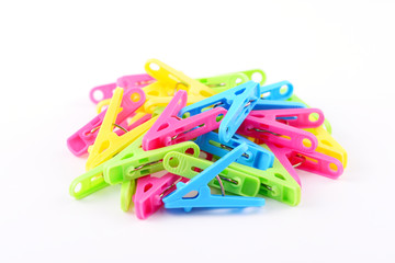 洗濯バサミ　カラフル　ポップ