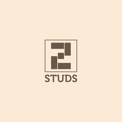 2 studs logo design Carpenter