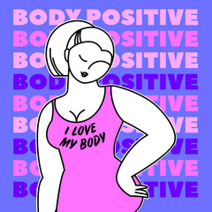 body positive love template