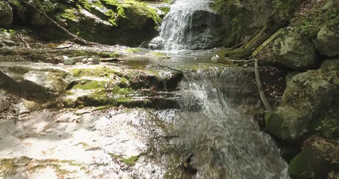 Waterfall, Forest, Woods, River, Vratsa