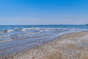 幕張海浜公園 幕張の浜と海