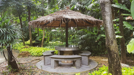 gazebo in the park