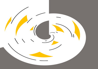 Abstract geometric background with triangles and lines