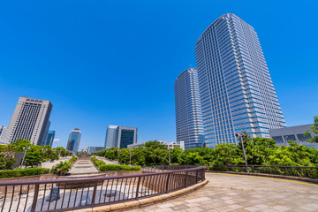 幕張新都心の風景