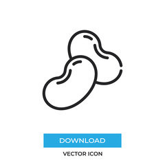 Jelly beans vector icon, simple sign for web site and mobile app.