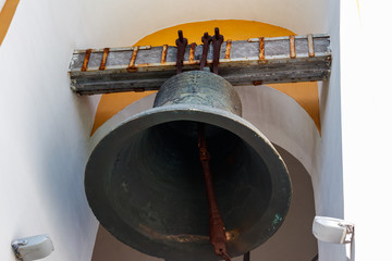 Close-up of orthodox church bell