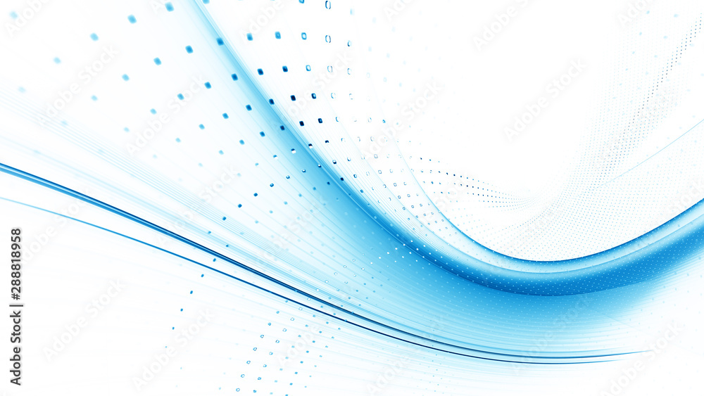 Fototapete abstract background element. fractal graphics series. three-dimensional composition of dynamic curve