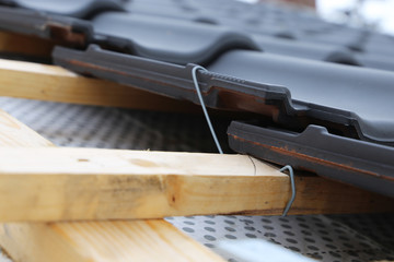 Dachdecker, Dacheindeckung