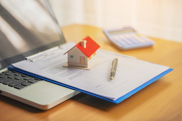 Contract for the sale of a New Home (lorem ipsum - fake text)
