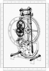 clock mechanism Blueprint