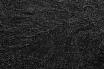 Dark grey black slate background or texture. black stone