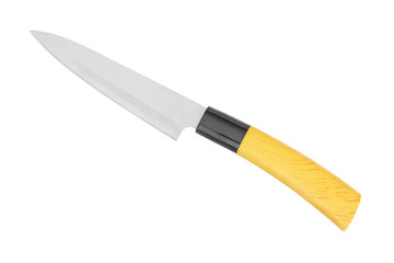 Chef's Knife Isolated on White Background