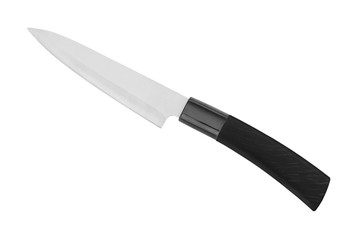 Chef's Knife Isolated on White Background