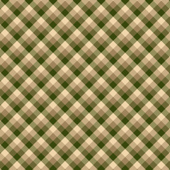 Gingham seamless green pattern. Texture for plaid, tablecloths, clothes, shirts,dresses,paper,bedding,blankets,quilts and other textile products. Vector Illustration EPS 10