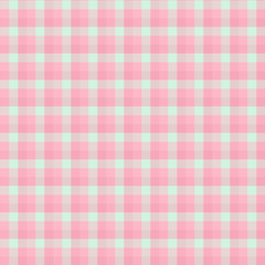 Gingham seamless light red pattern. Texture for plaid, tablecloths, clothes, shirts,dresses,paper,bedding,blankets,quilts and other textile products. Vector Illustration EPS 10