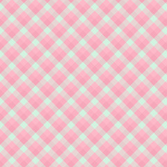 Gingham seamless light red pattern. Texture for plaid, tablecloths, clothes, shirts,dresses,paper,bedding,blankets,quilts and other textile products. Vector Illustration EPS 10