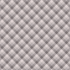 Gingham seamless grey pattern. Texture for plaid, tablecloths, clothes, shirts,dresses,paper,bedding,blankets,quilts and other textile products. Vector Illustration EPS 10