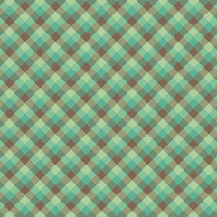 Gingham seamless green pattern. Texture for plaid, tablecloths, clothes, shirts,dresses,paper,bedding,blankets,quilts and other textile products. Vector Illustration EPS 10