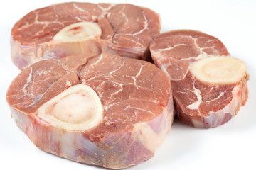 osso bucco de veau cru