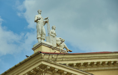 Obraz premium Minsk, Belarus. Sculptural group