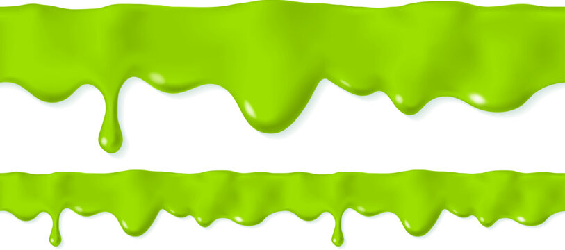 Seamless dripping oozing slime