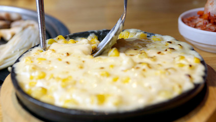 Cheesy corn
