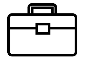vector briefcase icon