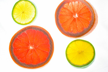 Exotic citrus fruits