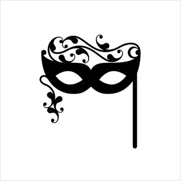 recommend clip art: Carnival, Masquerade Mask Icon