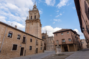 Fototapeta na wymiar El Burgo de Osma (Soria, Spain).