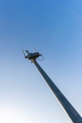 Wifi antenna in the street.
