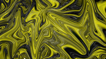 Abstract yellow paint stains background