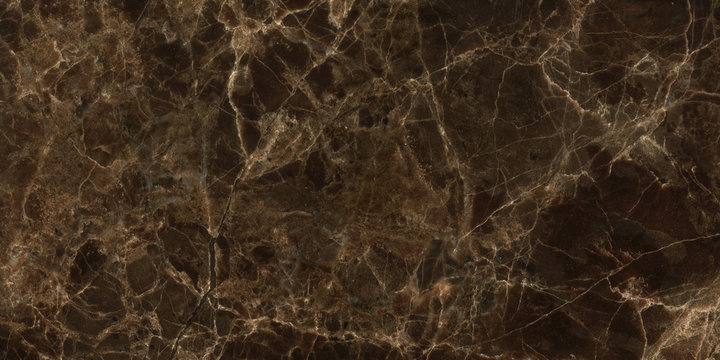 Dark color marble texture, emperador marble surface background.Brown marble background