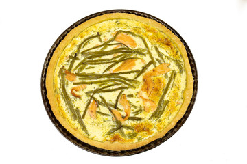 tarte au saumon et asperges