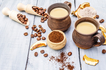 Mushroom Chaga Coffee Superfood Trend.