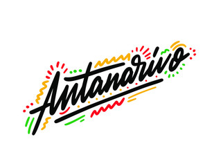 africa; symbol; country; path; madagascar; text; concept; travel; antanarivo; arrow; greeting; sign; roadsign; trip; post; road; pointing; nobody; highway; day; guide; sky; town; metal; billboard; exi