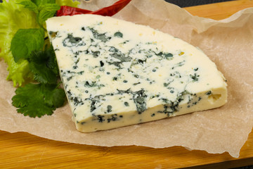 Blue cheese slice