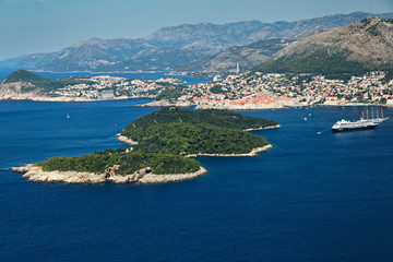 Lokrum island near Dubrovnik