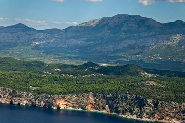 Fototapeta na wymiar South Dalmatian coast near Dubrovnik, Croatia