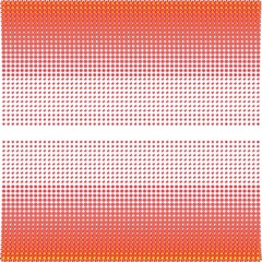 Red background with floristic pattern