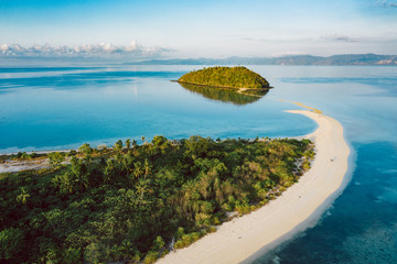 Fototapeta na wymiar Amazing Bon Bon beach on Romblon island, Philippines