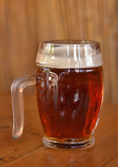 Mug of dark beer