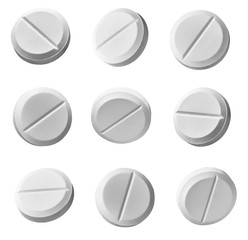 white pill medical drug medication