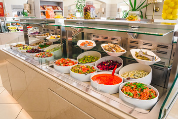 buffet table view