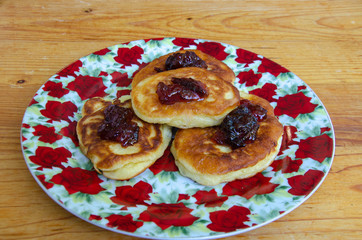 plum jam fritters