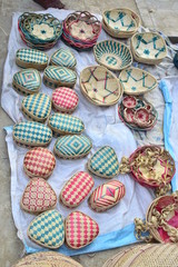 Fototapeta premium Bamboo and cane made bowl