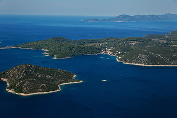 Fototapeta premium Elaphiti Islands near Dubrovnik