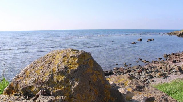 coast of black sea in summer, Yason burnu beach