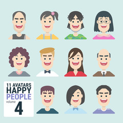 Variety-of-human-11-Avatars-Happy-PEOPLE-volume-4