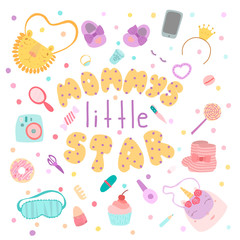 Lettering Composition Mammys little star